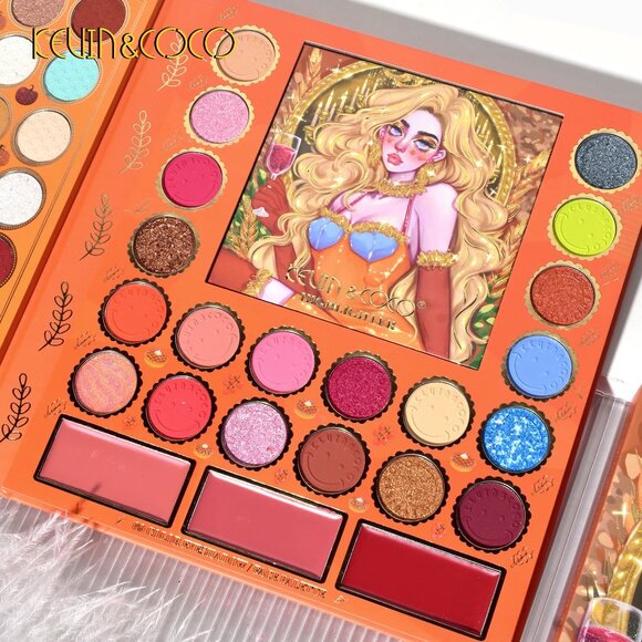 ๐๐Fantastic Kevin & Coco Party Girl - 69 Color Eyeshadow/Face Palette ๐๐ - Picture 5 of 7